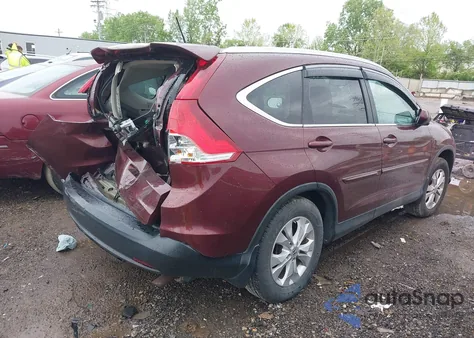 2013 Honda Cr-V Ex-L from USA, damaged, VIN 5J6RM4H73DL036882